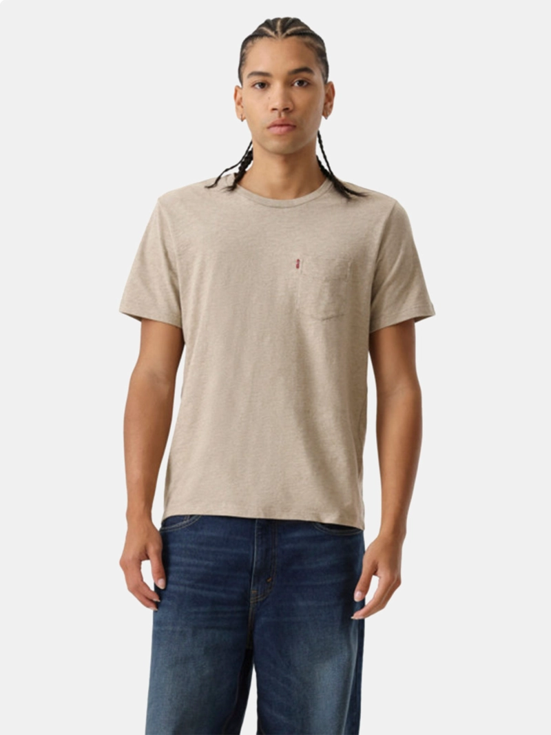 POLERA HOMBRE LEVI'S MANGA CORTA REGULAR FIT ALGODÓN  - 1