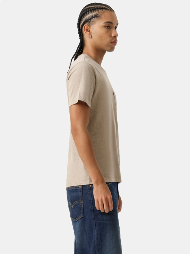 POLERA HOMBRE LEVI'S MANGA CORTA REGULAR FIT ALGODÓN  - 3