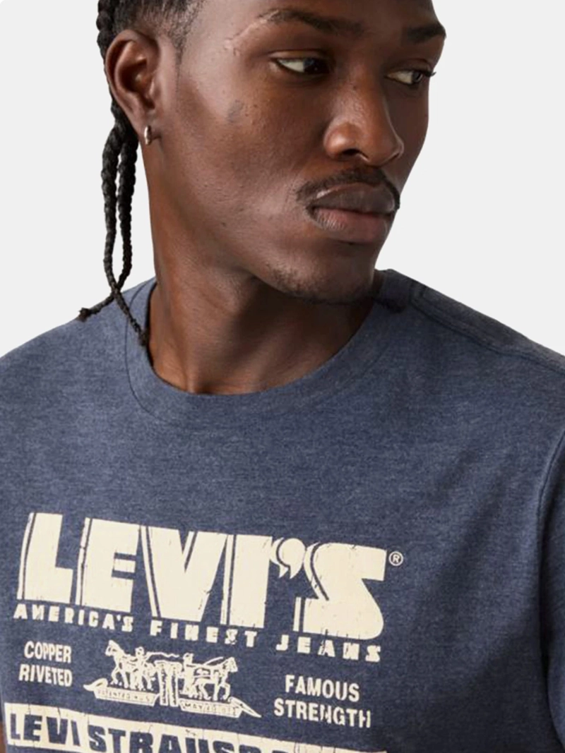 POLERA HOMBRE LEVI'S MANGA CORTA REGULAR FIT - 4