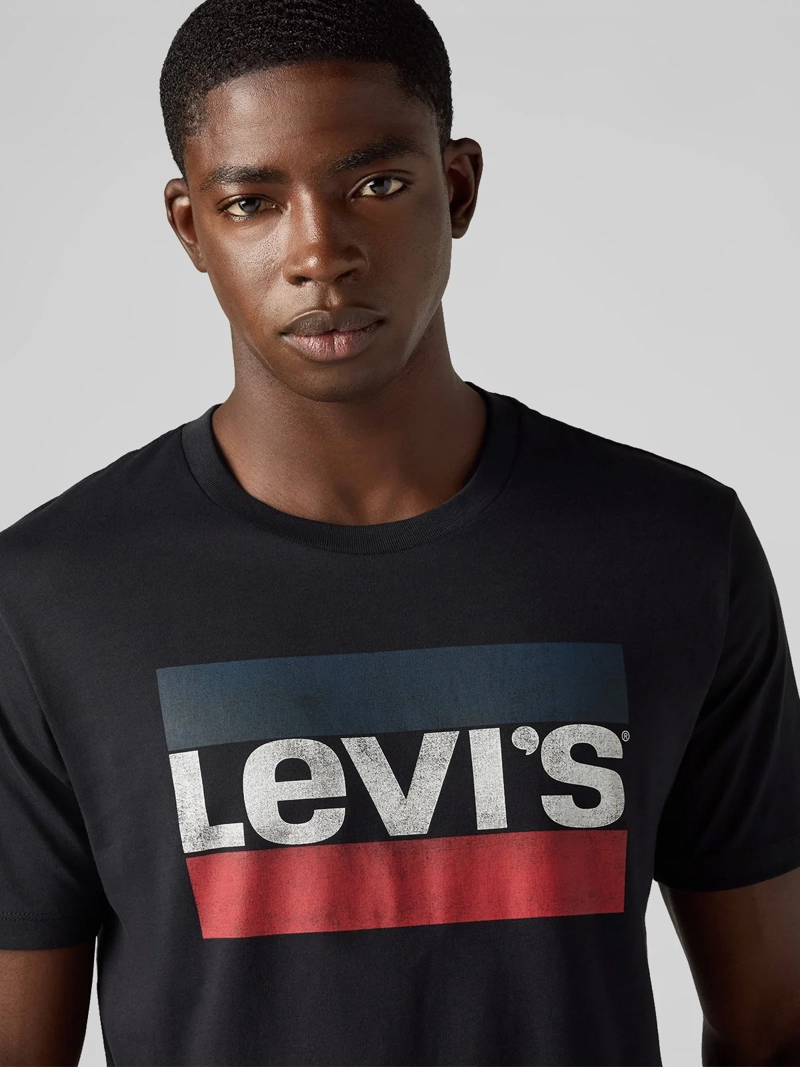 POLERA HOMBRE LEVIS ALGODÓN REGULAR FIT MANGA CORTA - 4
