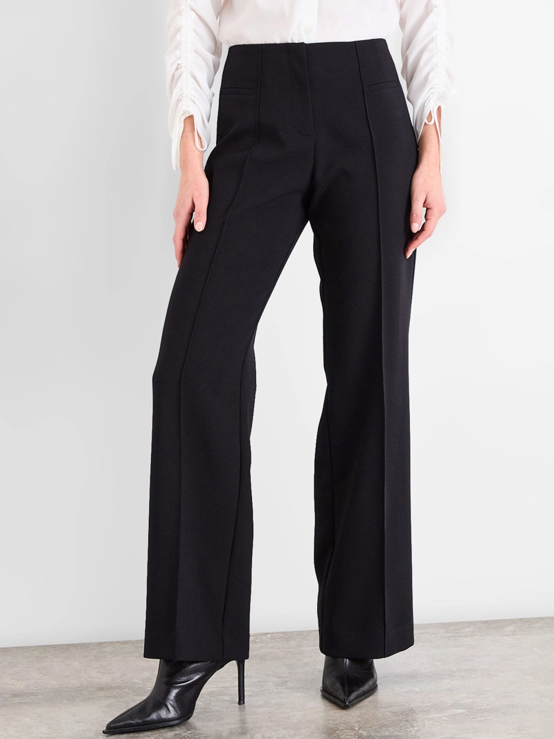 PANTALÓN MUJER IO REGULAR FIT LISO - 3