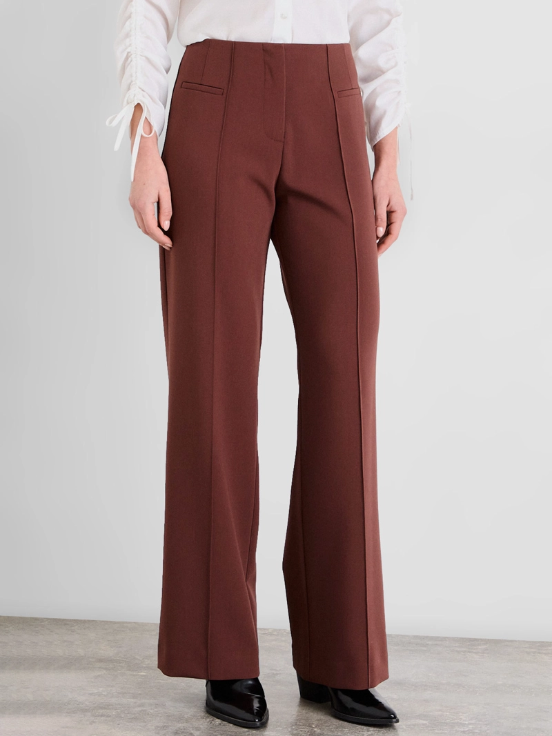 PANTALÓN MUJER IO REGULAR FIT LISO - 2