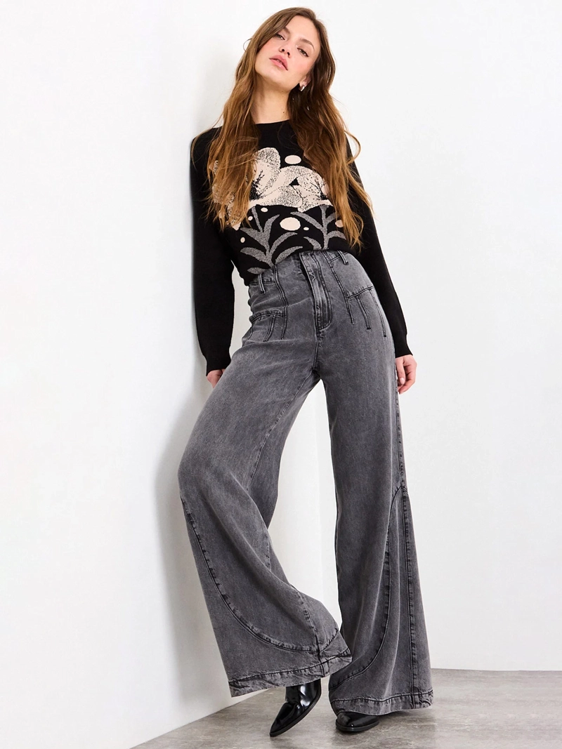 PANTALÓN MUJER IO LISO REGULAR FIT