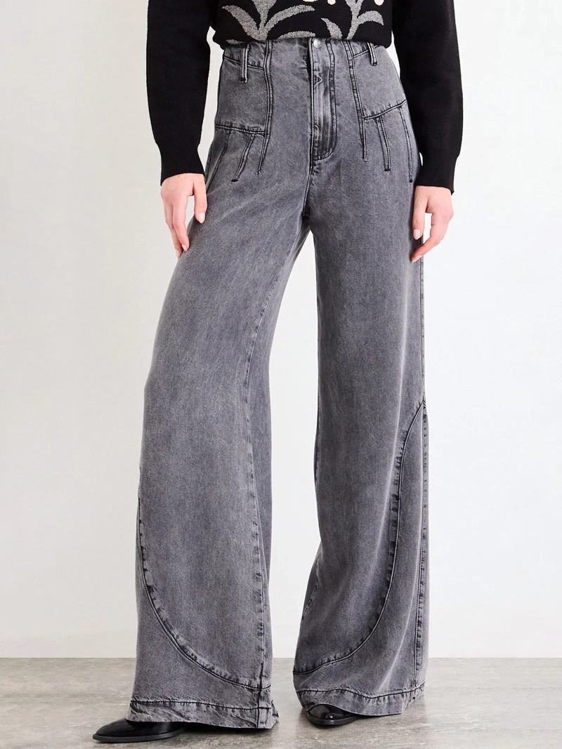 PANTALÓN MUJER IO LISO REGULAR FIT - 2