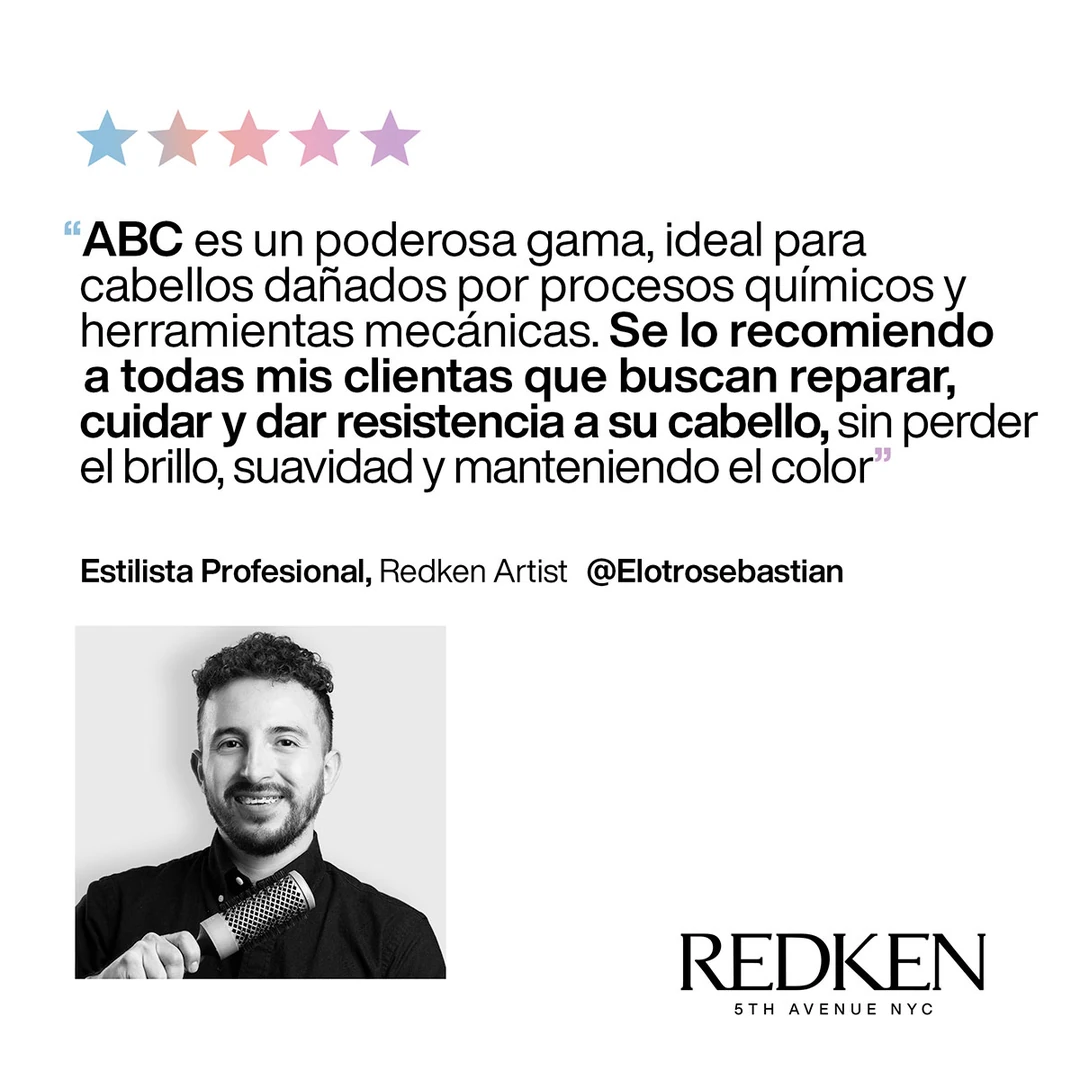 SET REPARACIÓN REDKEN ACIDIC BONDING CONCENTRATE SHAMPOO 300ML+ACONDICIONADOR 300ML - 6