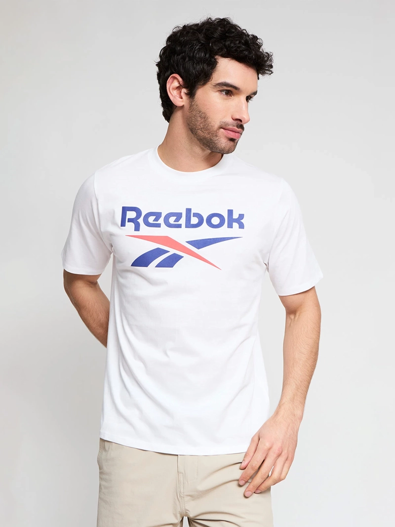 POLERA HOMBRE REEBOK ALGODÓN BIG LOGO TEE - 1