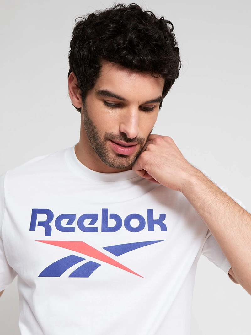 POLERA HOMBRE REEBOK ALGODÓN BIG LOGO TEE - 3