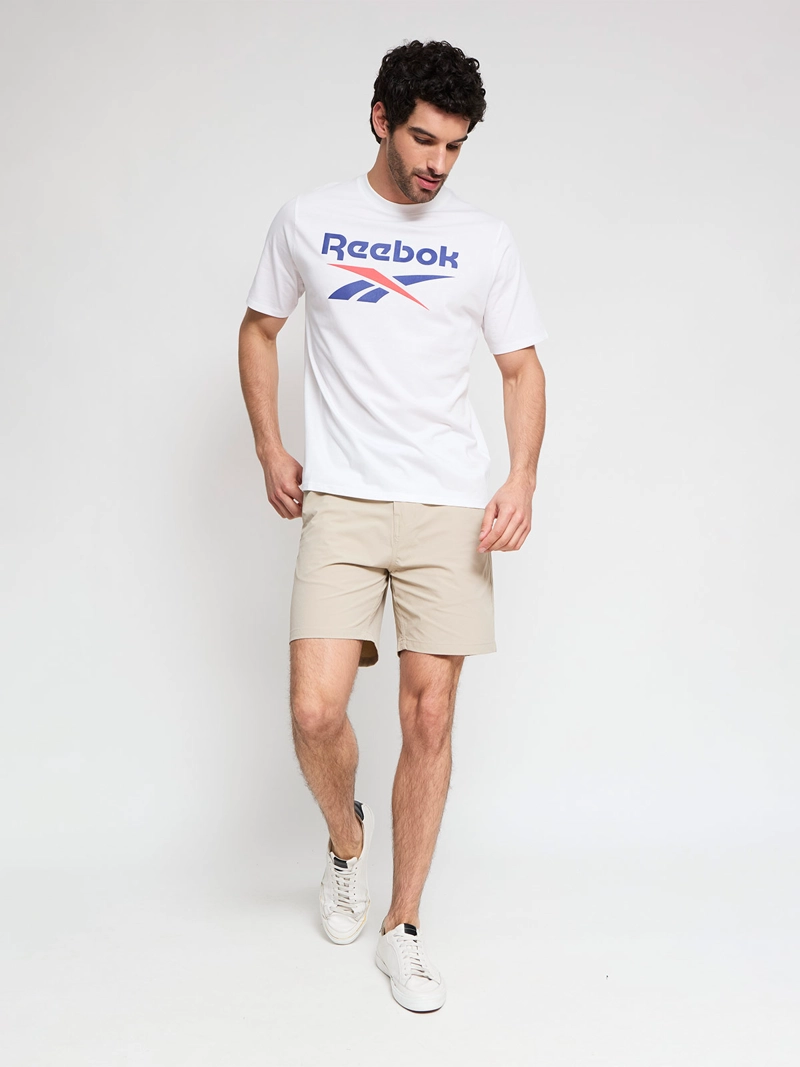 POLERA HOMBRE REEBOK ALGODÓN BIG LOGO TEE - 4