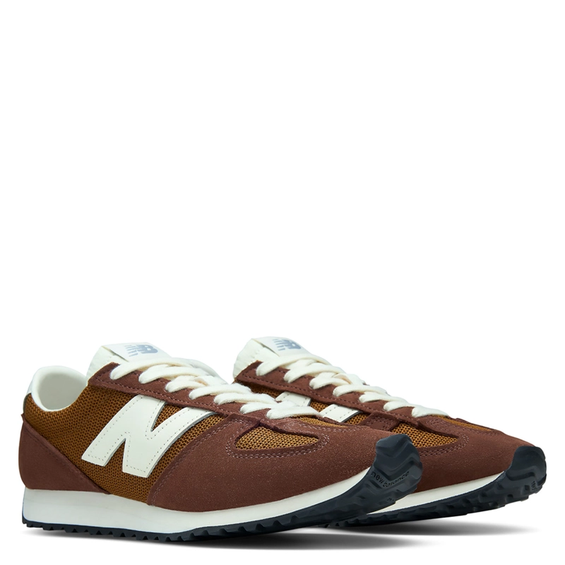 ZAPATILLAS MUJER NEW BALANCE URBANAS CAFÉ U4713G5 CUERO - 3