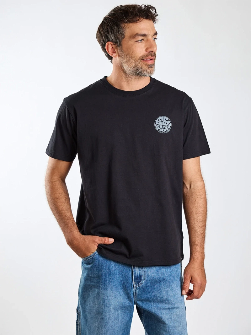 POLERA HOMBRE RIP CURL ALGODÓN MANGA CORTA