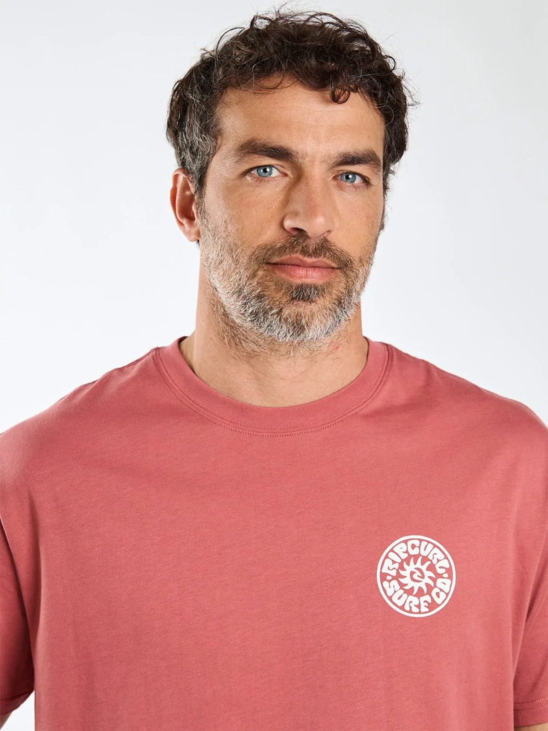 POLERA HOMBRE RIP CURL MANGA CORTA ALGODÓN COLECCIÓN - 4