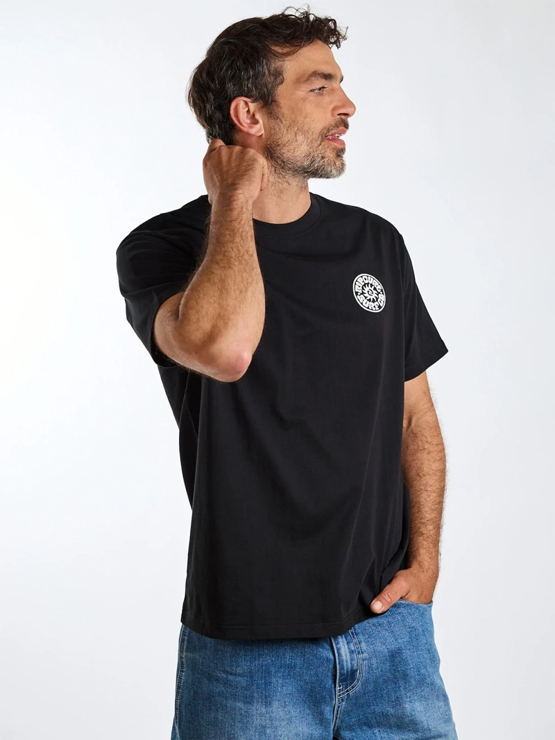 POLERA HOMBRE RIP CURL MANGA CORTA ALGODÓN COLECCIÓN - 1