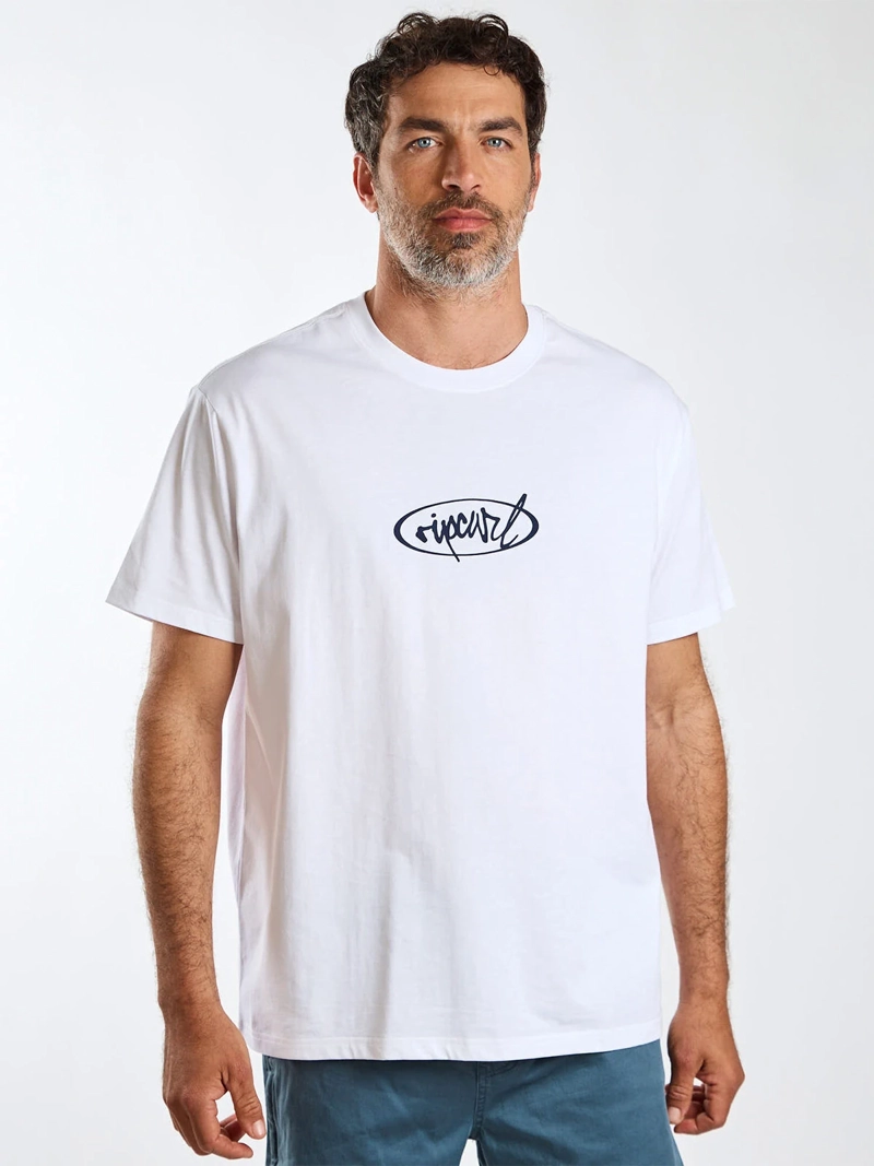POLERA HOMBRE RIP CURL ALGODÓN MANGA CORTA