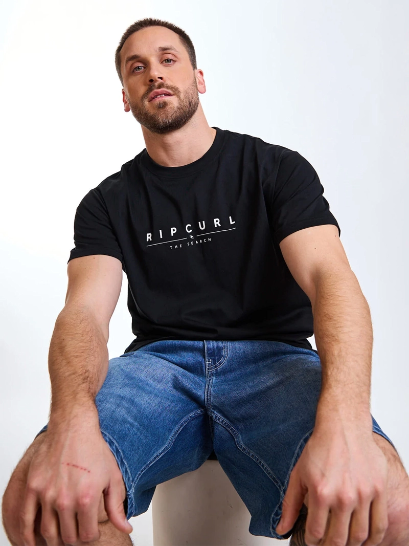 POLERA HOMBRE RIP CURL MANGA CORTA ALGODÓN COLECCIÓN - 6