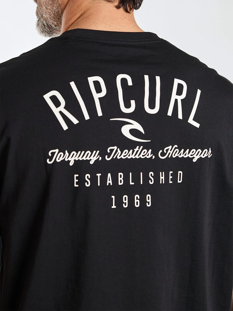 POLERA HOMBRE RIP CURL MANGA CORTA ALGODÓN COLECCIÓN - 5