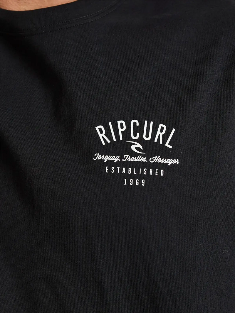 POLERA HOMBRE RIP CURL MANGA CORTA ALGODÓN COLECCIÓN - 6