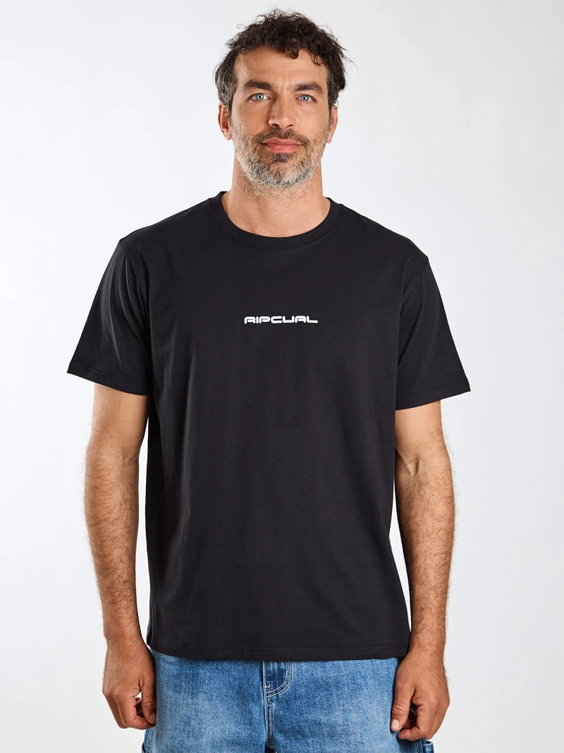 POLERA HOMBRE RIP CURL ALGODÓN MANGA CORTA
