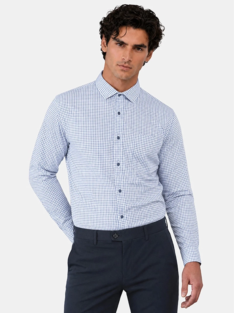 CAMISA HOMBRE ARROW MANGA LARGA CUADROS