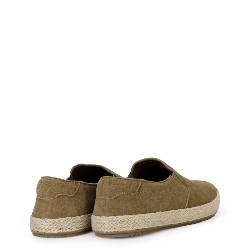 ALPARGATAS HOMBRE CARDINALE TAUPE VALLARTA CUERO - 4