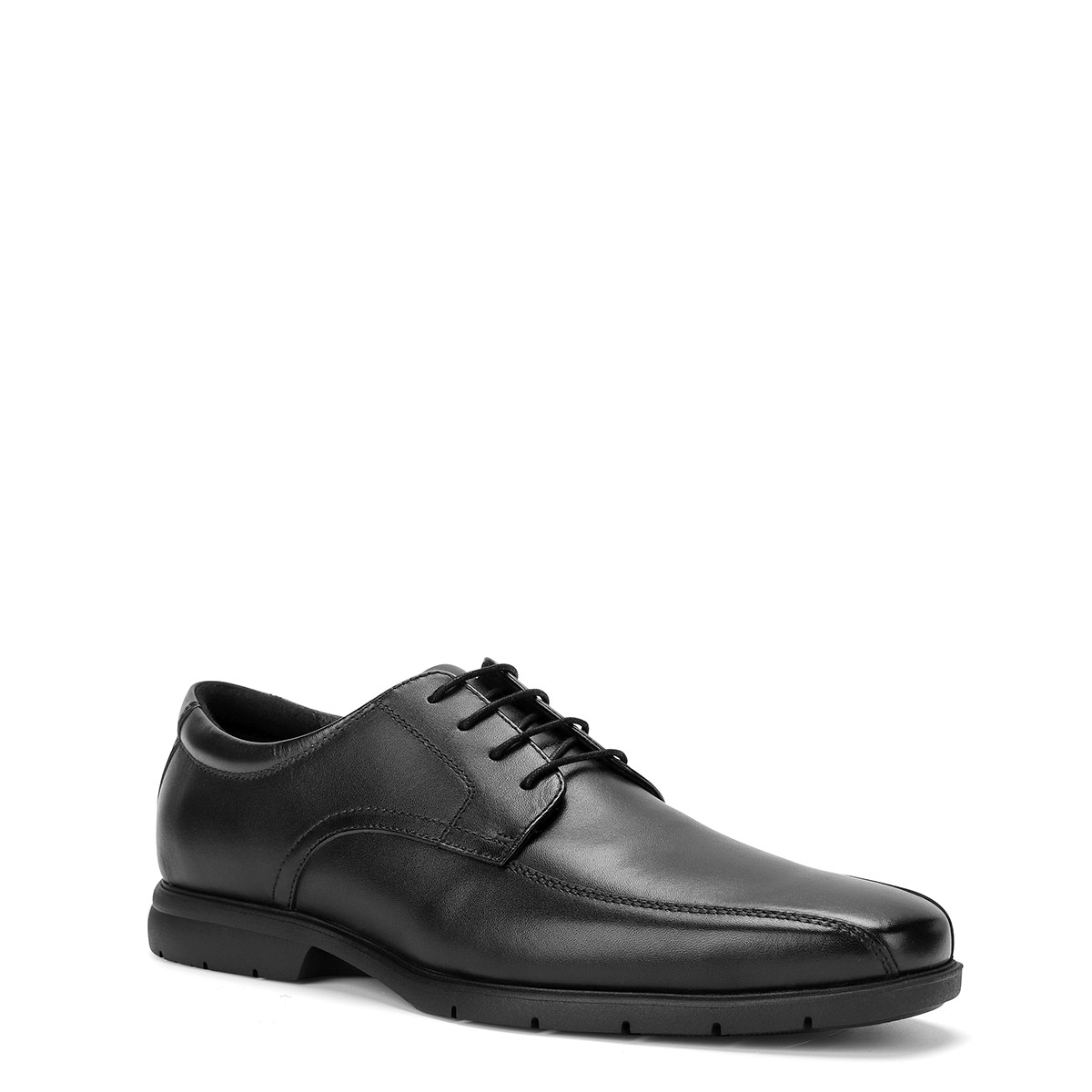 ZAPATOS HOMBRE CARDINALE NEGRO PIUMA CUERO - 2