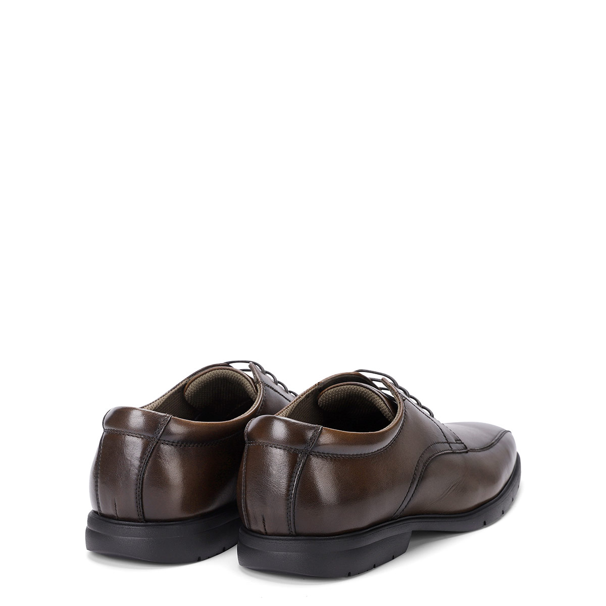 ZAPATOS HOMBRE CARDINALE CAFÉ PIUMA CUERO - 4