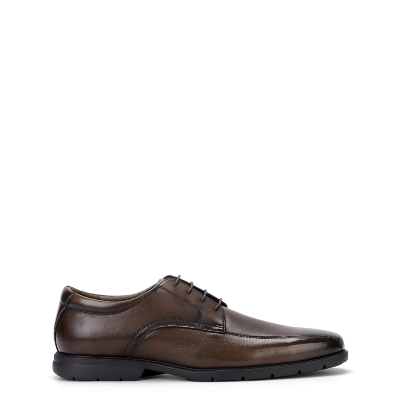 ZAPATOS HOMBRE CARDINALE CAFÉ PIUMA CUERO