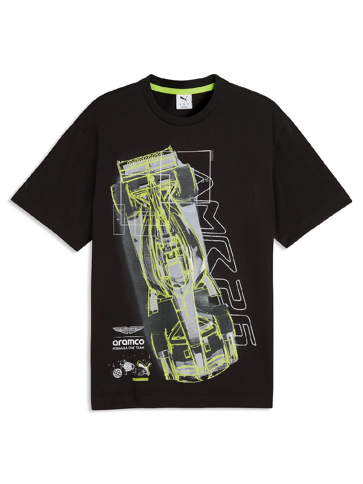 POLERA HOMBRE PUMA ALGODÓN F1 ASTON MARTIN - 3