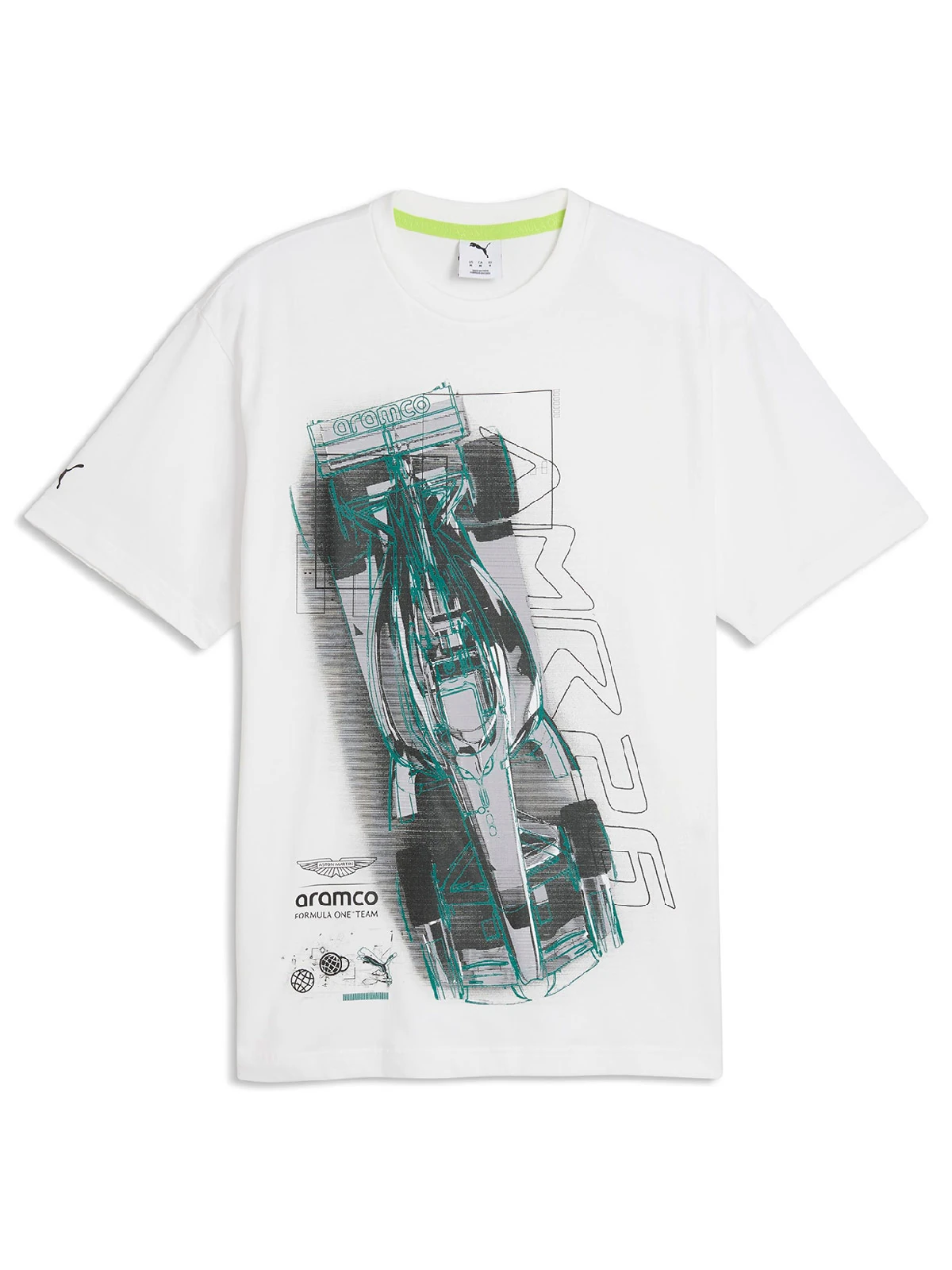POLERA HOMBRE PUMA ALGODÓN F1 ASTON MARTIN - 3