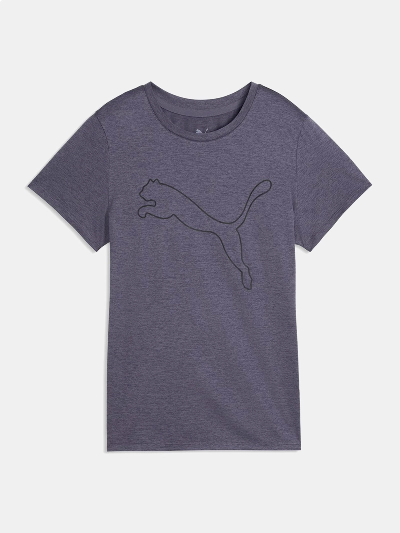 POLERA ENTRENAMIENTO MUJER PUMA ESSENTIALS HEATHER GRIS