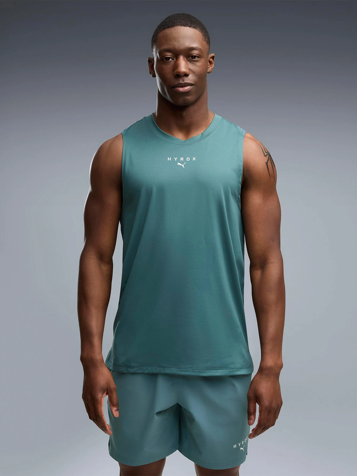POLERA HOMBRE PUMA SIN MANGAS HYROX - 1