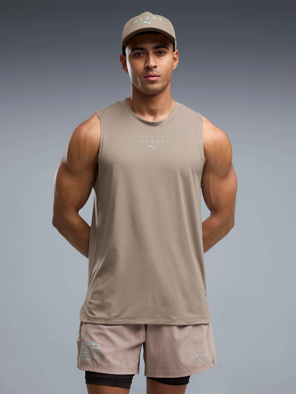 POLERA HOMBRE PUMA SIN MANGAS HYROX - 1