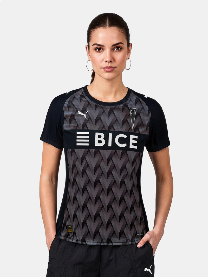 CAMISETA DE FÚTBOL MUJER PUMA UNIVERSIDAD CATÓLICA EDICIÓN ESPECIAL NEGRO