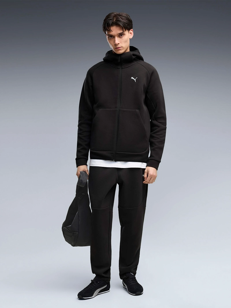 POLERÓN HOMBRE PUMA ALGODÓN FULL-ZIP HOODIE - 5