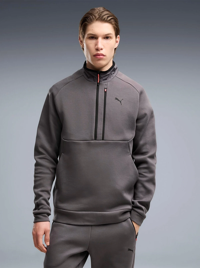 POLERÓN HOMBRE PUMA ALGODÓN HALF ZIP - 1