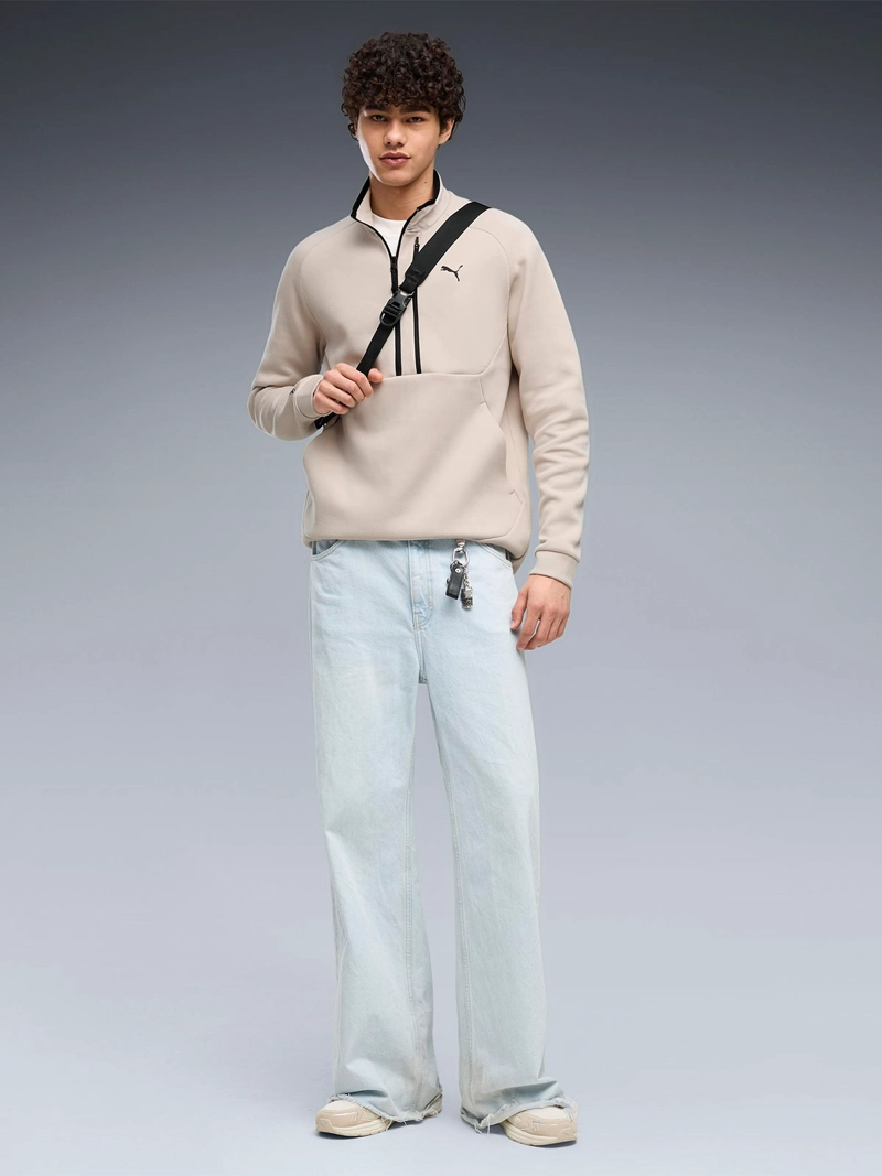 POLERÓN HOMBRE PUMA ALGODÓN HALF ZIP - 5