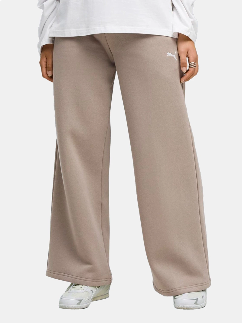 PANTALÓN DE BUZO MUJER PUMA ESSENTIALS CAT BEIGE - 2