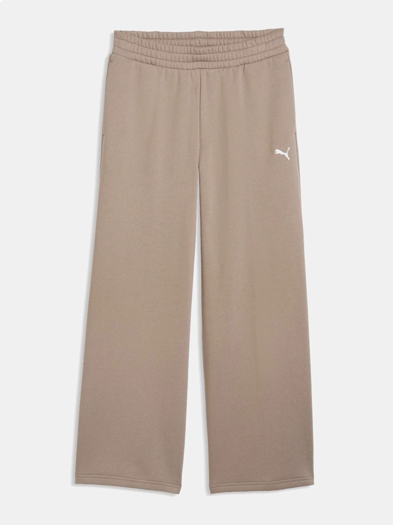 PANTALÓN DE BUZO MUJER PUMA ESSENTIALS CAT BEIGE - 4