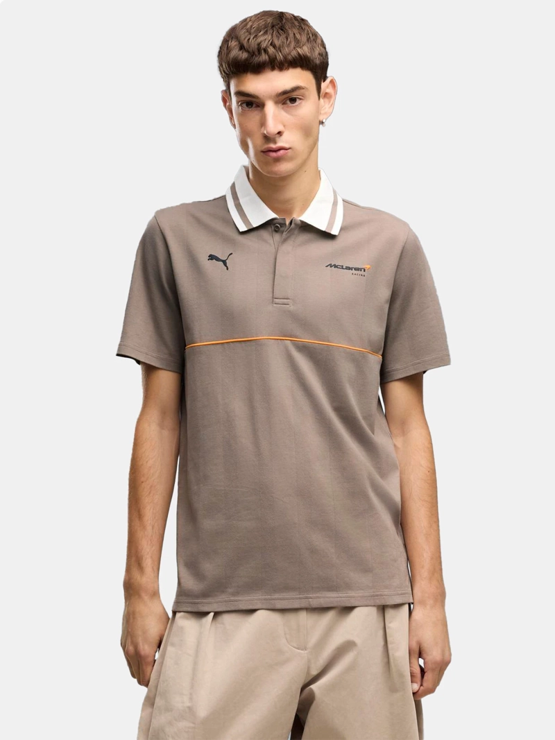 POLERA HOMBRE PUMA MCLAREN RACING BEIGE - 3