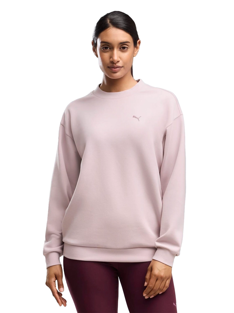 POLERÓN ENTRENAMIENTO MUJER PUMA CLOUDSPUN ROSADO - 1