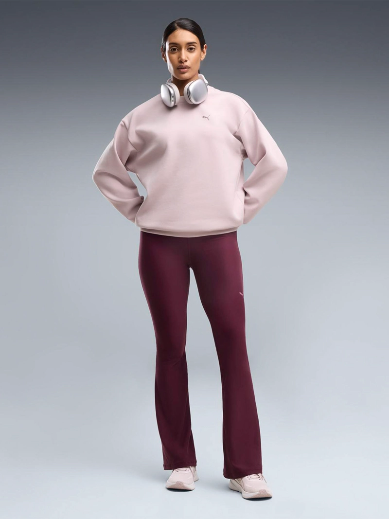 POLERÓN ENTRENAMIENTO MUJER PUMA CLOUDSPUN ROSADO - 3