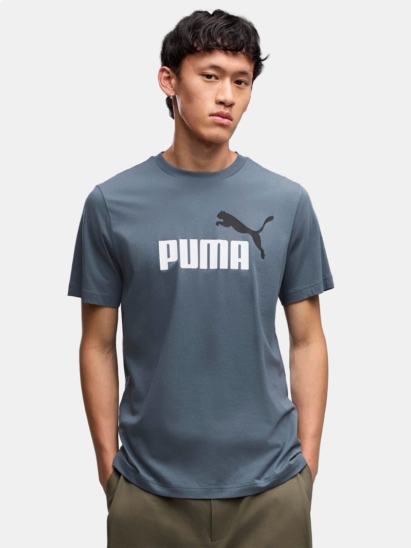 POLERA HOMBRE PUMA ESSENTIALS CENT NO.1 AZUL