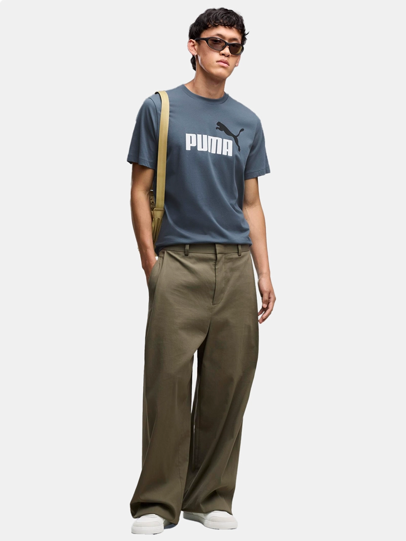 POLERA HOMBRE PUMA ESSENTIALS CENT NO.1 AZUL - 3