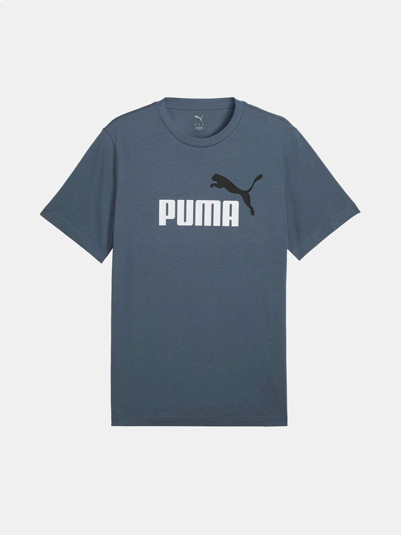 POLERA HOMBRE PUMA ESSENTIALS CENT NO.1 AZUL - 4
