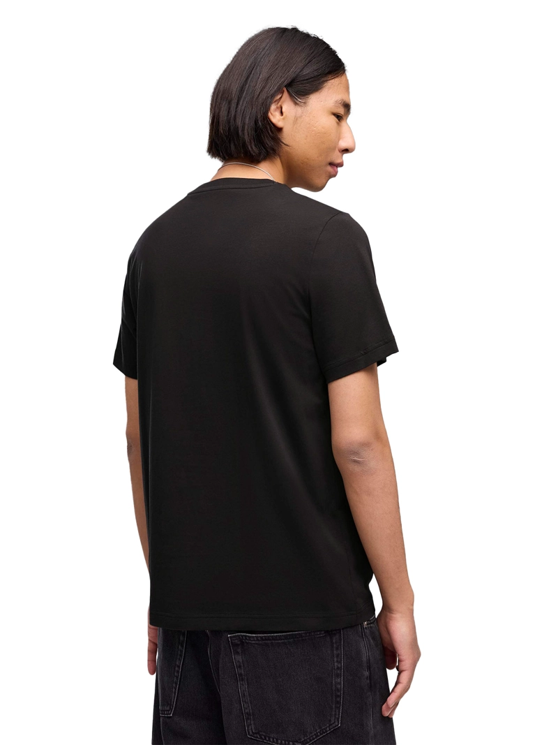 POLERA HOMBRE PUMA GRAPHICS CYBER ALGODÓN NEGRO - 2