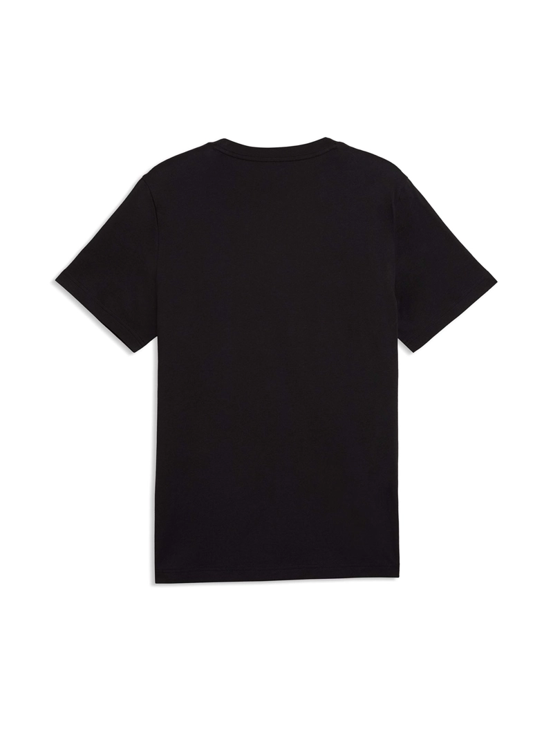 POLERA HOMBRE PUMA GRAPHICS CYBER ALGODÓN NEGRO - 5