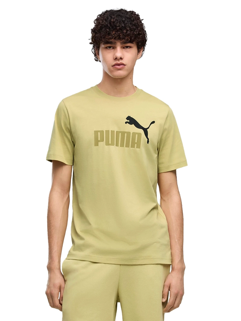POLERA HOMBRE PUMA ESSENTIALS CENT NO.1 AMARILLO