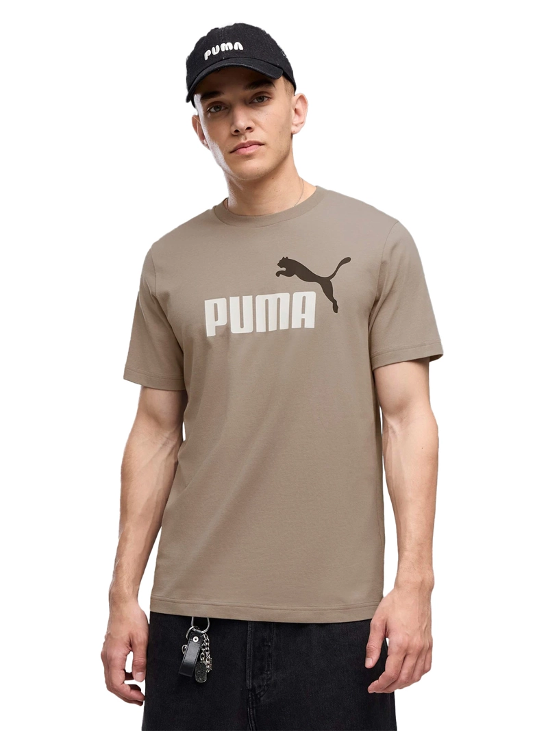 POLERA HOMBRE PUMA ESSENTIALS CENT NO.1 BEIGE