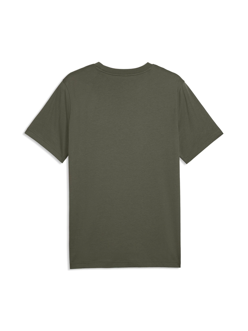 POLERA HOMBRE PUMA ESSENTIALS NO. 1 LOGO MILITAR - 5