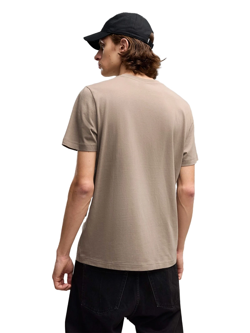 POLERA HOMBRE PUMA ESSENTIALS NO. 1 LOGO BEIGE - 2