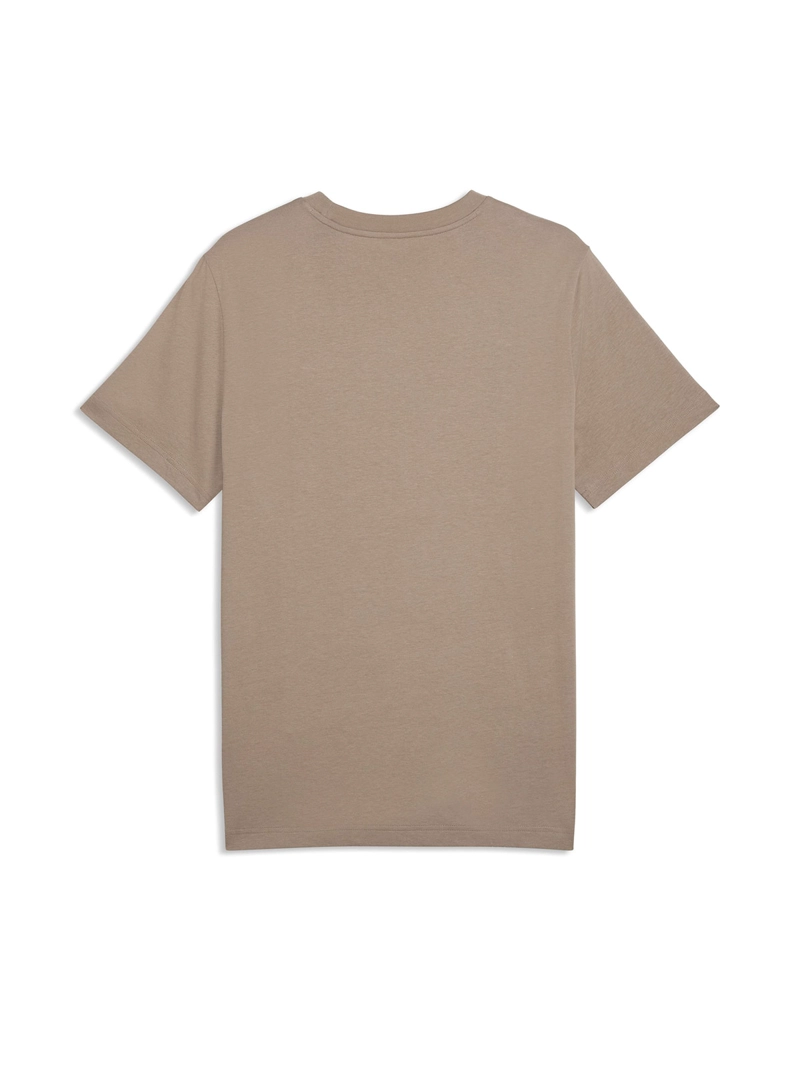 POLERA HOMBRE PUMA ESSENTIALS NO. 1 LOGO BEIGE - 5